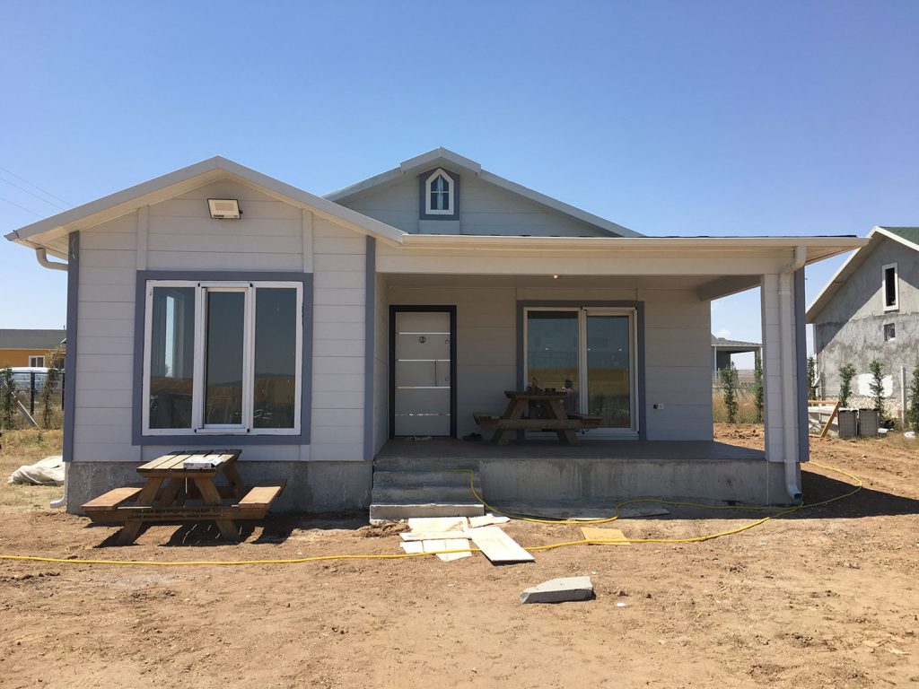 Tek Katlı Prefabrik Ev -1